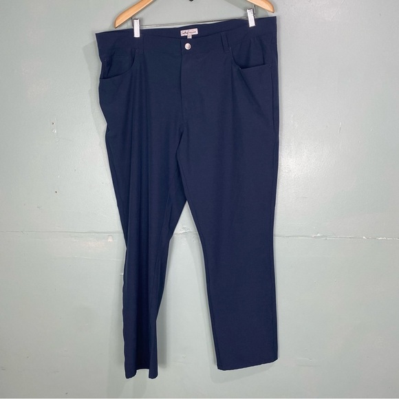 Peter‎ Millar Crown Sport Jackson Performance Pant Sz 40X32 Blue - Picture 1 of 7